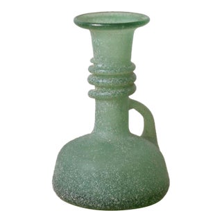 1960s Petite Italian Scavo Bud Vase For Sale