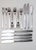 Mid-Century Modern AMBOSS Model 2050 Cutlery by Helmut Alder for Amboss, 1954, Set of 14 For Sale - Image 3 of 9