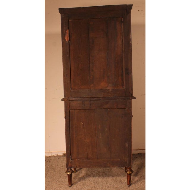 Louis XVI Library Cabinet, 18th Century For Sale - Image 9 of 16