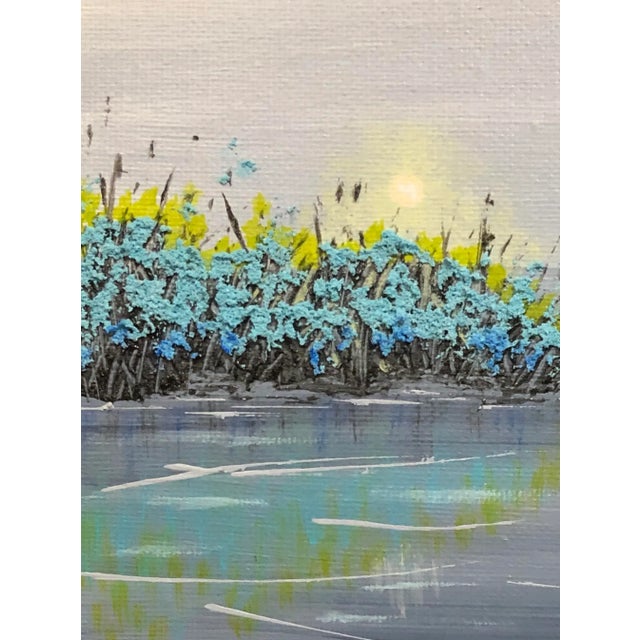 This wonderful landscape painting is titled "Wanderings" and is size 5" x 7". This unique art depicts a landscape scene...