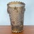 Metal Brass Perforated Umbrella Stand with Detailed Flowers, 1950 For Sale - Image 7 of 9