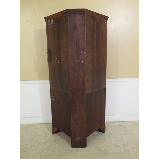 1980s Vintage Statton Centennial Cherry 1 Door Corner China