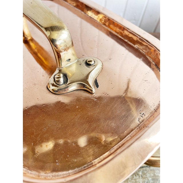 Antique French Copper Daubiere Pan For Sale - Image 4 of 10