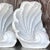 Vintage Coastal Glazed Ceramic Clam Shells - a Pair For Sale - Image 13 of 14