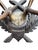 Large Black Forest Trophy Antler Mount on Carved Wood Plaque For Sale - Image 4 of 5