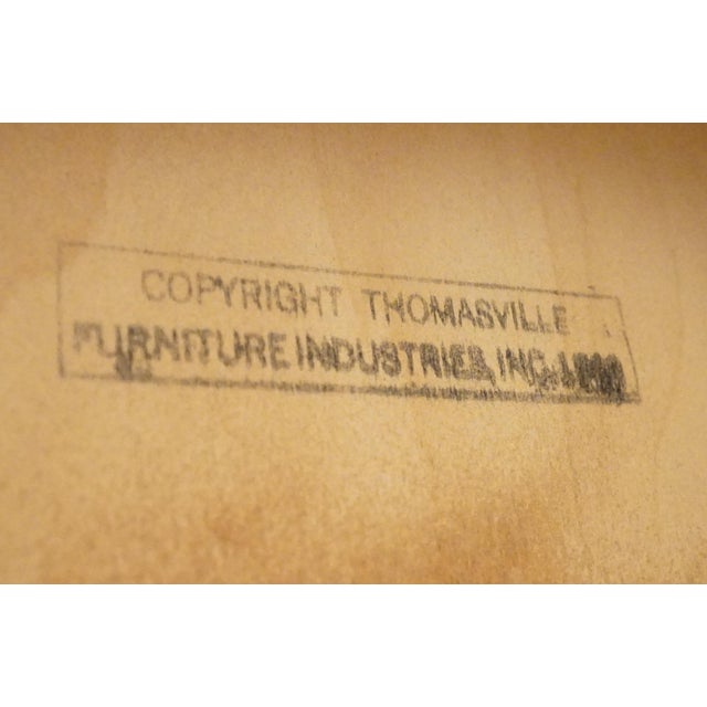 Thomasville Furniture Legendary Collection Spanish Mediterranean Style 104" Oval Dining Table 3721-752 For Sale - Image 9 of 10