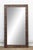 Large Antique Pressed Tin Tile Floor Mirror For Sale - Image 4 of 8