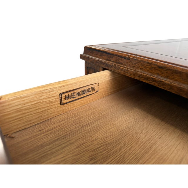 Brown Late 20th Century Hekman End Table For Sale - Image 8 of 12