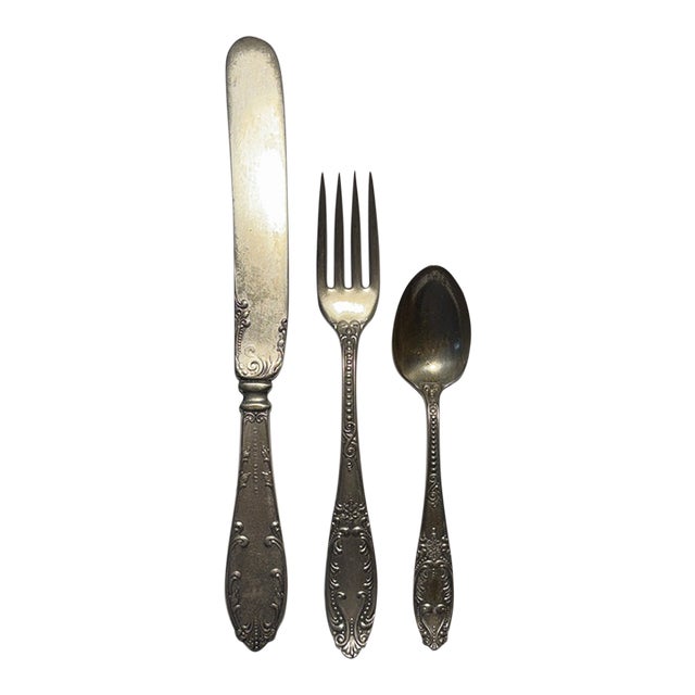 1939 Crown Silver Plate Company; ‘Radiance’ Pattern For Sale