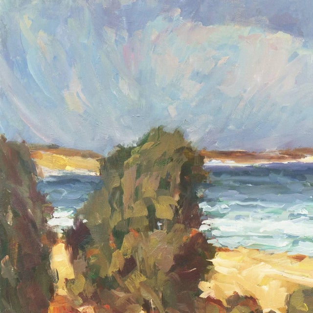 'The Elsinore Coast, Denmark' by Frederick Korburg, 1969 For Sale - Image 4 of 10