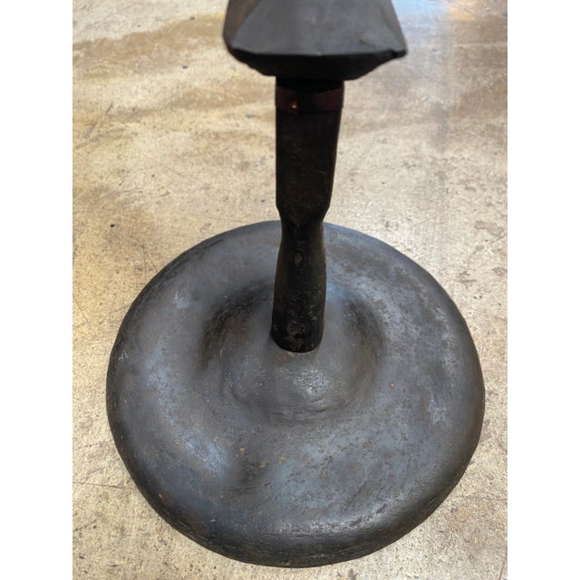 Metal 1940s Italian Iron Candelabra For Sale - Image 7 of 8