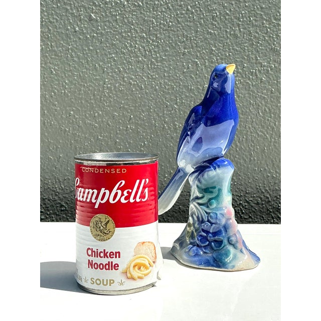 Vintage MCM Glazed Ceramic Bird For Sale In West Palm - Image 6 of 12