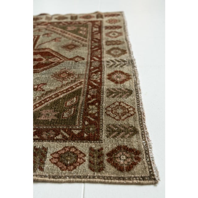Brown Vintage Malayer Scatter Rug For Sale - Image 8 of 9