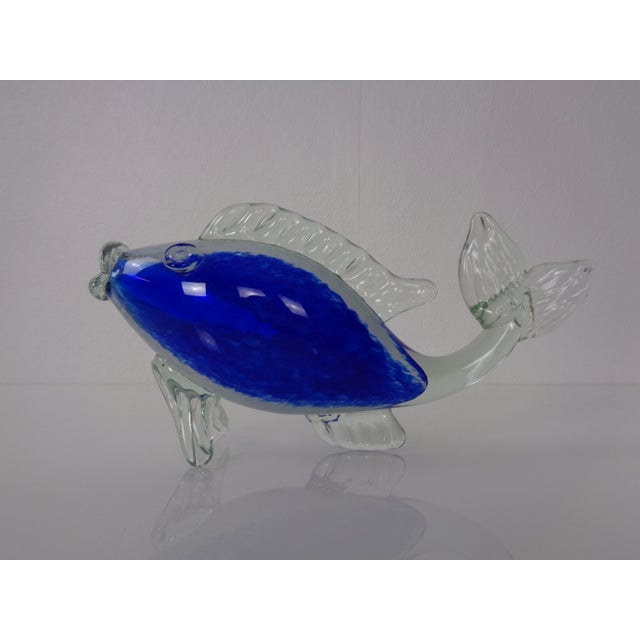 1960s Italian Murano Glass Fish by Fratelli Toso, Italy, 1960s For Sale - Image 5 of 15