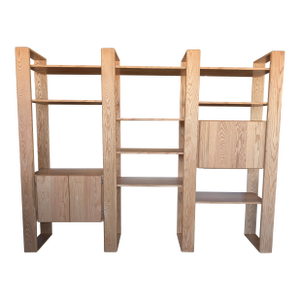 California Design Group Style Freestanding Modular Wall Unit Designed Lou Hodges