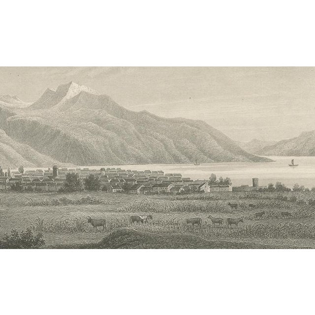 Joseph Meyer and Hermann Meyer, Salt Lake City Mormon Settlement, 1850, Steel Engraving For Sale - Image 5 of 9