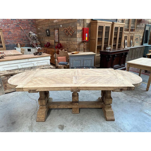 Monastery Oak Table, 1960s For Sale - Image 10 of 10