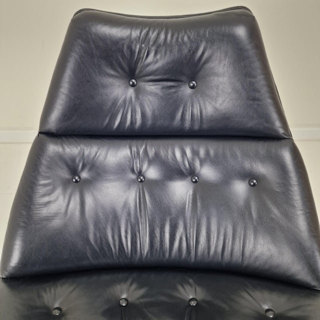 Artifort F511 Lounge Chair in Leather from Geoffrey Harcourt, 1970s For Sale - Image 11 of 14