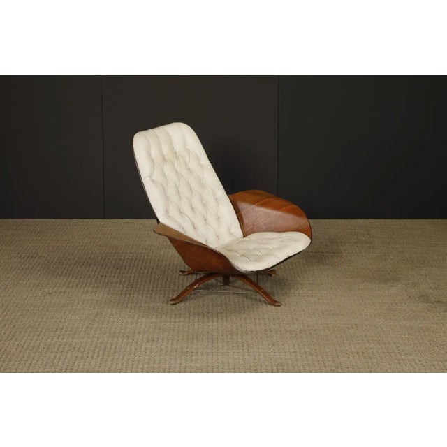 Textile 'Mr Chair' and Ottoman by George Mulhauser for Plycraft, 1960s For Sale - Image 7 of 10
