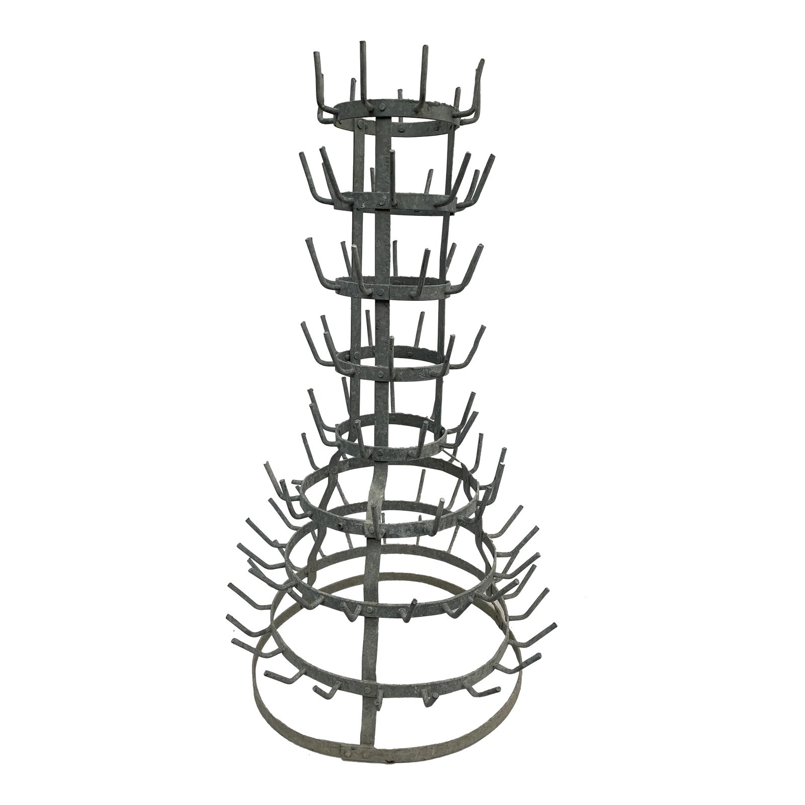 Wine Cellar Accessory Bottle Drying Rack 1970s | Chairish