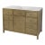 Nora 48 in. W Quartz and Wood Single Sink 8 Drawer Bathroom Vanity Set, Light Oak For Sale