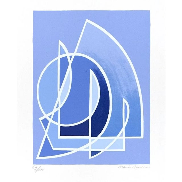 The Death of Lovers - Original Screen Print by Mario Radice - 1964 1964 For Sale - Image 3 of 3