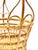 Vintage Wicker Easter Gathering Basket - Bentwood Openwork French Country Cottage Basket For Sale - Image 4 of 11