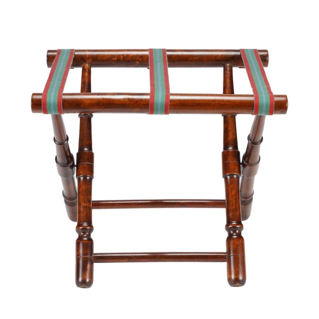 Early 20th Century Burled Hardwood Butler's Tray Stand, C. 1900 For Sale - Image 5 of 9
