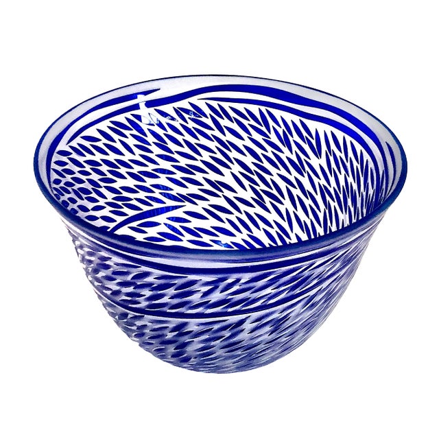 Early 21st Century American Art Glass Bowl, by Engebretson and Nielson For Sale - Image 5 of 7