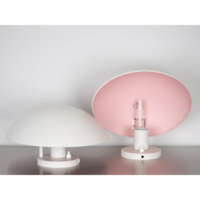Vintage Danish PH Hat Maxi Wall Lamps by Poul Henningsen for Louis Poulsen, 1961, Set of 2 For Sale - Image 3 of 11