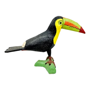 Vintage Papier-Mâché Toucan Bird
