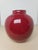 1980s 1980s Red Glazed Pottery Vase by Sid Oakley For Sale - Image 5 of 5