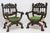 Antique Gothic Revival Chairs by Victor Aimone, 1880, Set of 2 For Sale - Image 17 of 18
