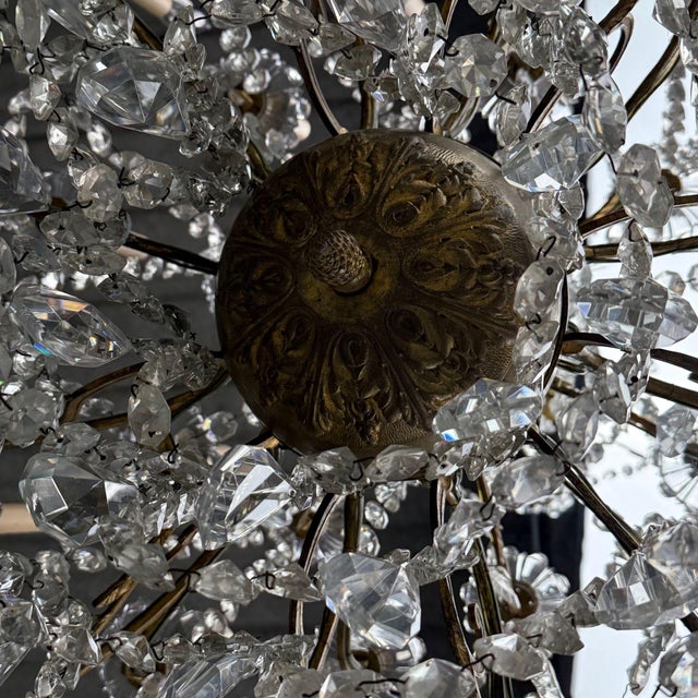 Louis XVI Style, Bronze, Crystal, Thirty-Light Chandelier, France, 19th/20th C. For Sale - Image 13 of 16