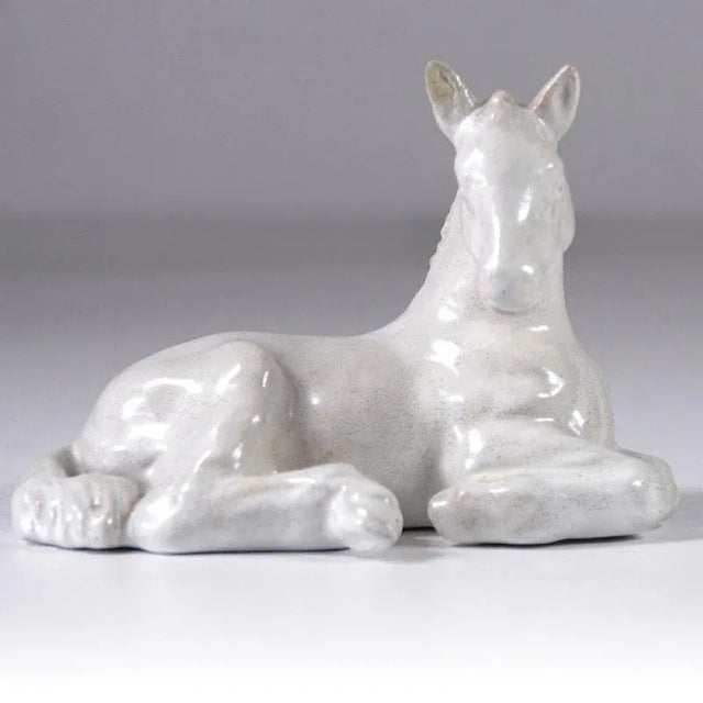 1960s Danish Figure of Lying Horse from Michael Andersen & Son, 1960s For Sale - Image 5 of 9