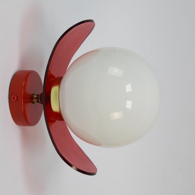 Metal Vintage Wall Sconce, 1960s For Sale - Image 7 of 7