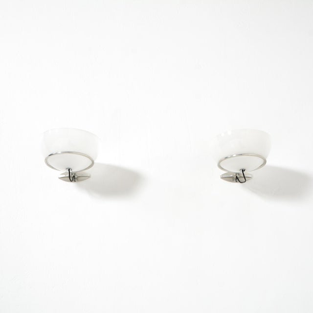 Wall Lamps 2/1 by Gino Sarfatti for Arteluce, Set of 2 For Sale - Image 13 of 18