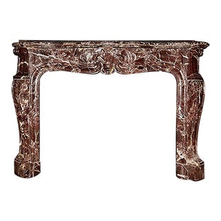 Antique Marble Mantel Louis XV Style For Sale