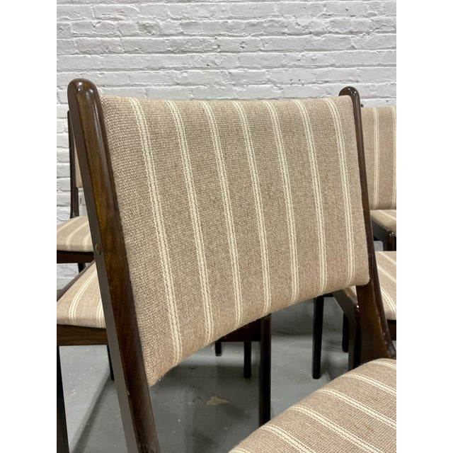 Farstrup Mid Century Modern Dining Chairs by Farstrup, Denmark | Danish Set of 6 Chairs, C. 1960s For Sale - Image 4 of 10
