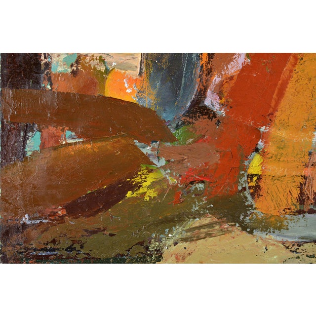 1980s Aleksandr Rodin, City, 1980s, Oil on Canvas For Sale - Image 5 of 10