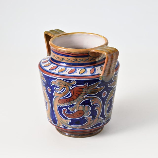 Renaissance Italian Vase by Lorenzo Rubboli, 1930s For Sale - Image 10 of 11