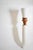 Plaster Columns and Wooden Lamps Vases, Set of 2 For Sale - Image 3 of 6