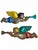 Vintage Painted Tin Trumpeting Angels in Mexican Folk Art Style — Pair For Sale - Image 10 of 10