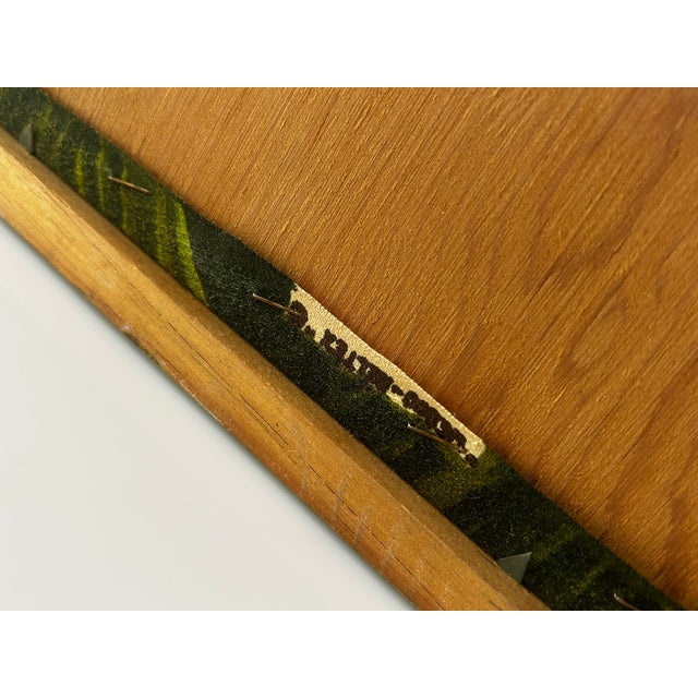 1970 Leopard Cub Wesco Reltex Framed Fabric on Board For Sale - Image 11 of 12