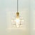 Large Mid-Century Octagonal Glass Pendants from Limburg, Germany, 1960s-1970s, Set of 2 For Sale - Image 4 of 11