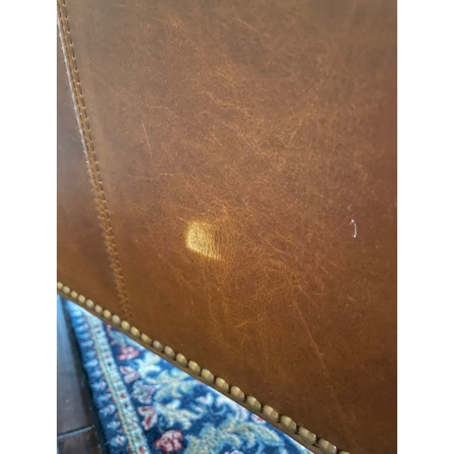 Brown Hickory Chair Farm Wing Settee For Sale - Image 8 of 13