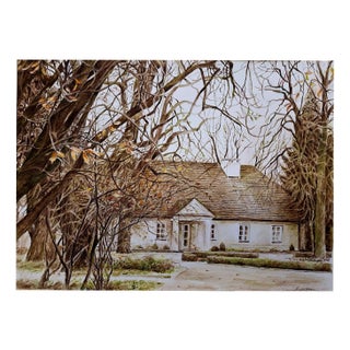 Elzbieta Siegoczynska, Zelazowa Wola, 2025, Ink and Watercolor on Paper For Sale