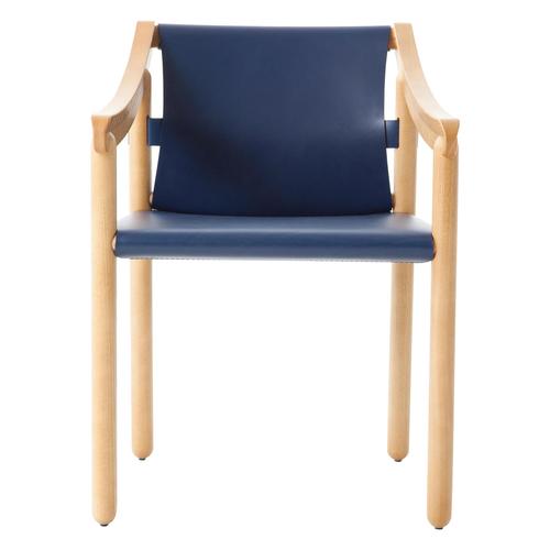 905 Armchair in Wood and Cowhide by Vico Magistretti for Cassina, Italy For Sale - Image 14 of 14