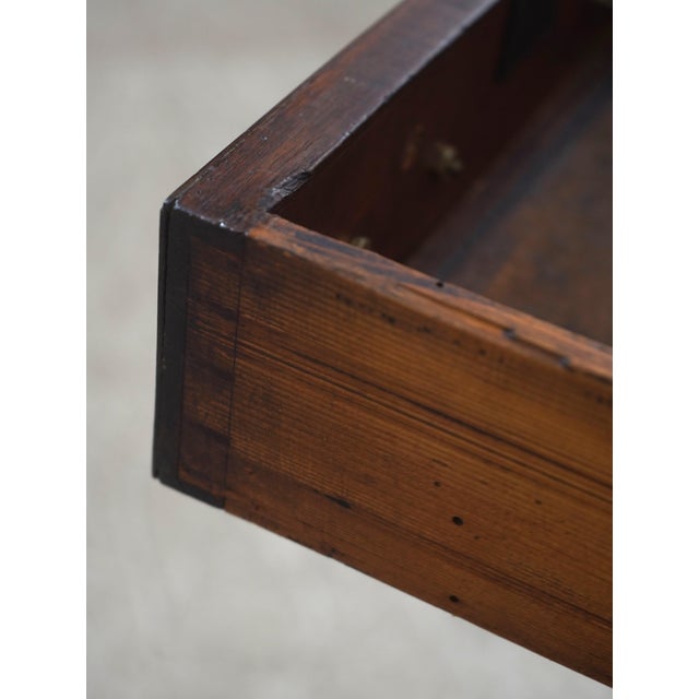 Brown Antique 19th C. Mahogany Drop Leaf Pembroke Table For Sale - Image 8 of 18