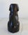 Wood Vintage Folk Art Carved Iron Wood Dog Sculpture For Sale - Image 7 of 10